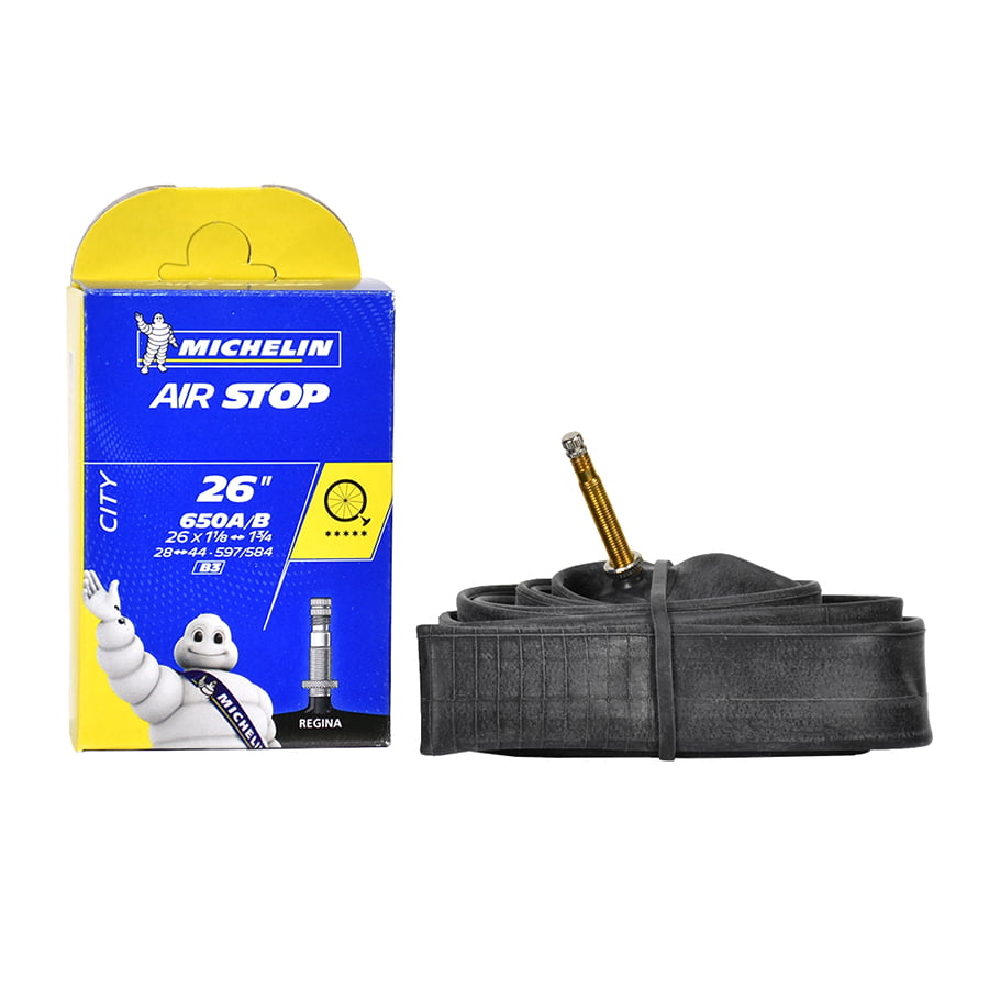 

Велокамера 26" MICHELIN B3 AIRSTOP 28/44X571/597 26х1 1/8-1 3/4 RG 40mm REGINA 114862