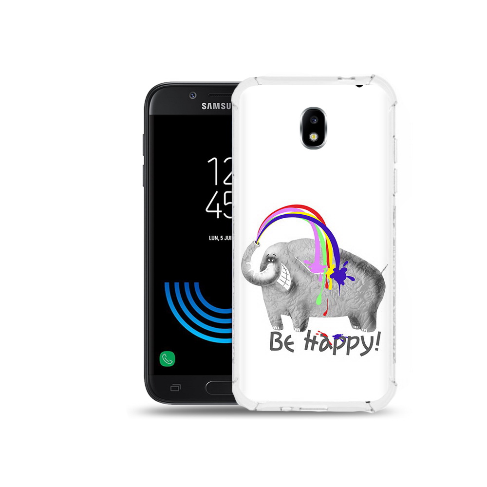 

Чехол MyPads Tocco для Samsung Galaxy J5 (2017) счастливый слон, Прозрачный, Tocco
