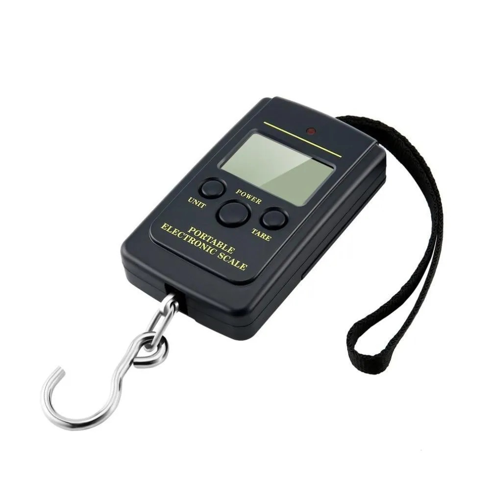 

Безмен электронный для рыбалки/рынка до 40 кг, Черный, SmartScale-0140