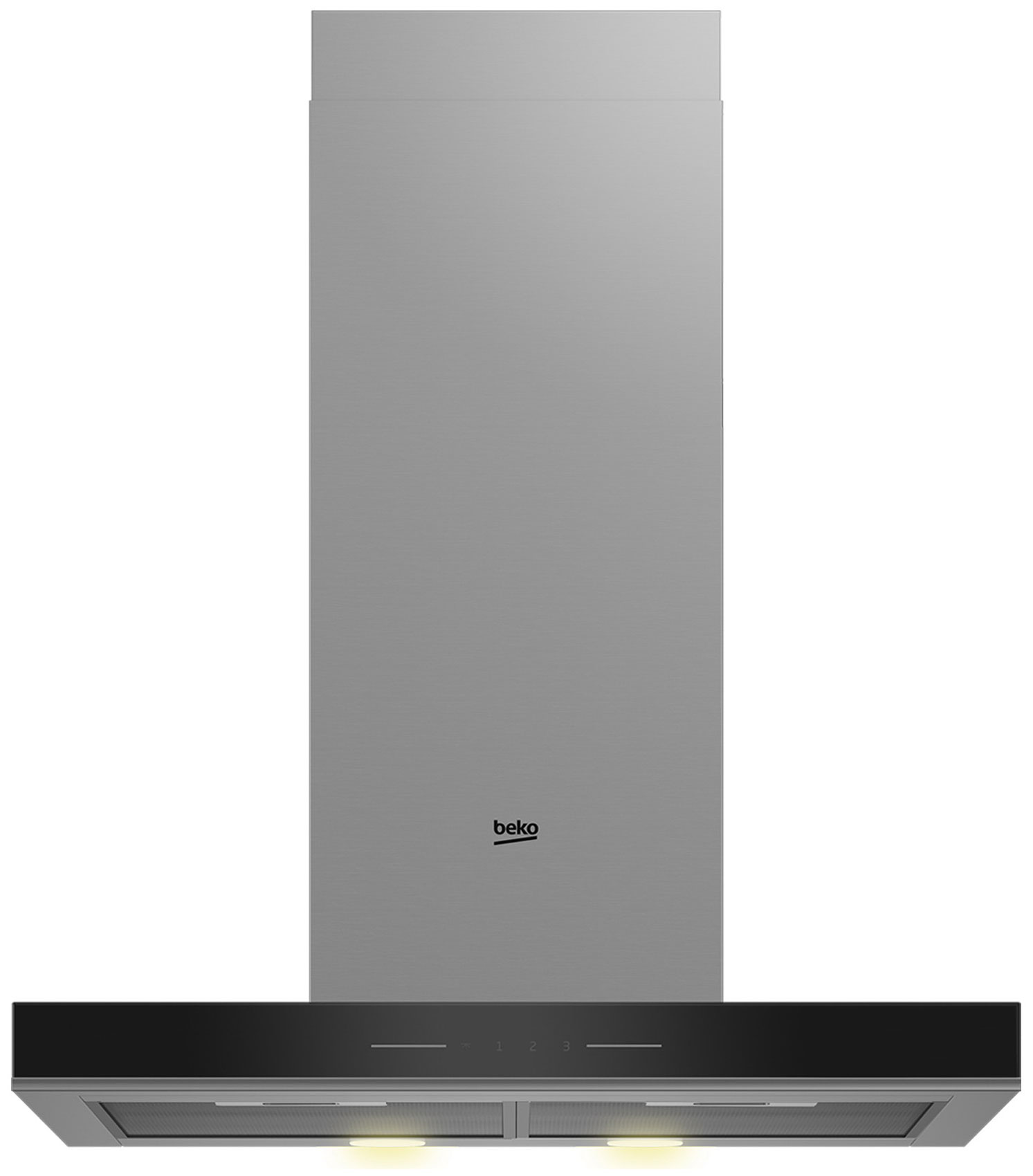 

Вытяжка настенная Beko BHCB63640BH 1М Silver, Black, Серебристый;черный, BHCB63640BH