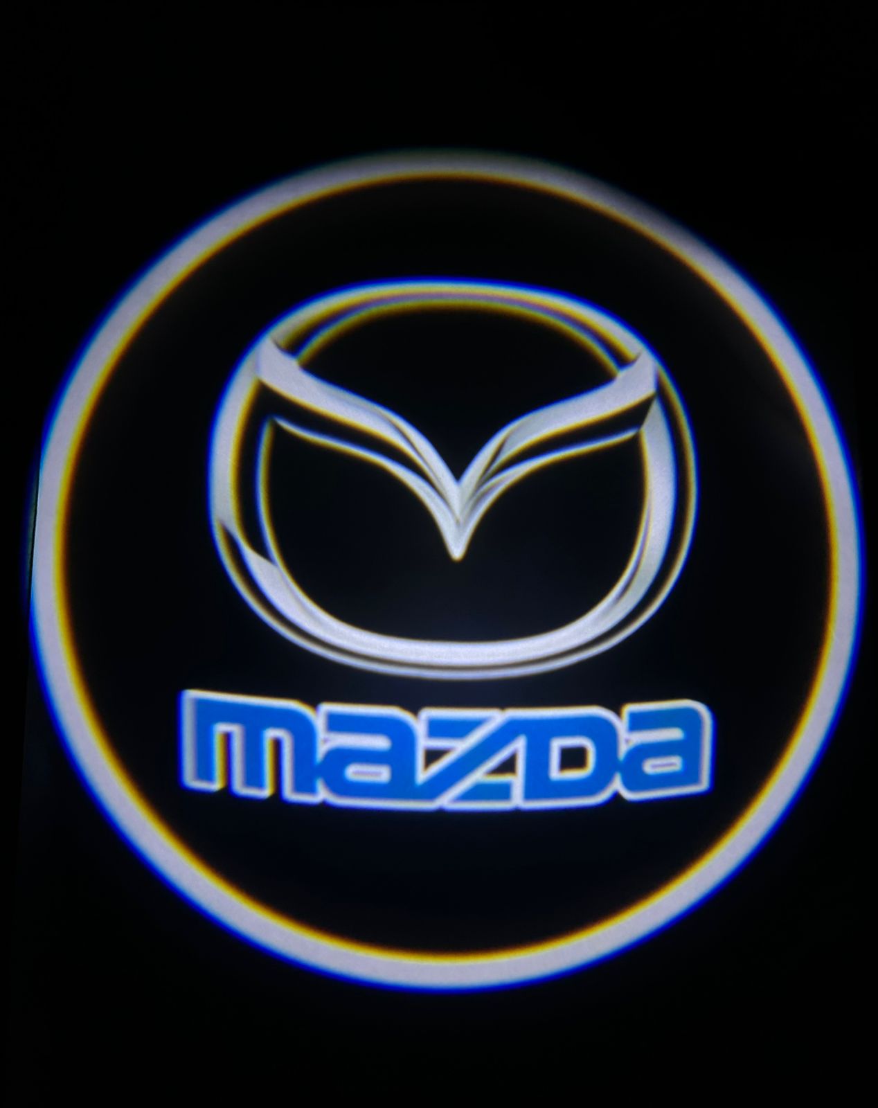 Беспроводная подсветка в двери автомобиля Sebar для Mazda 2 шт