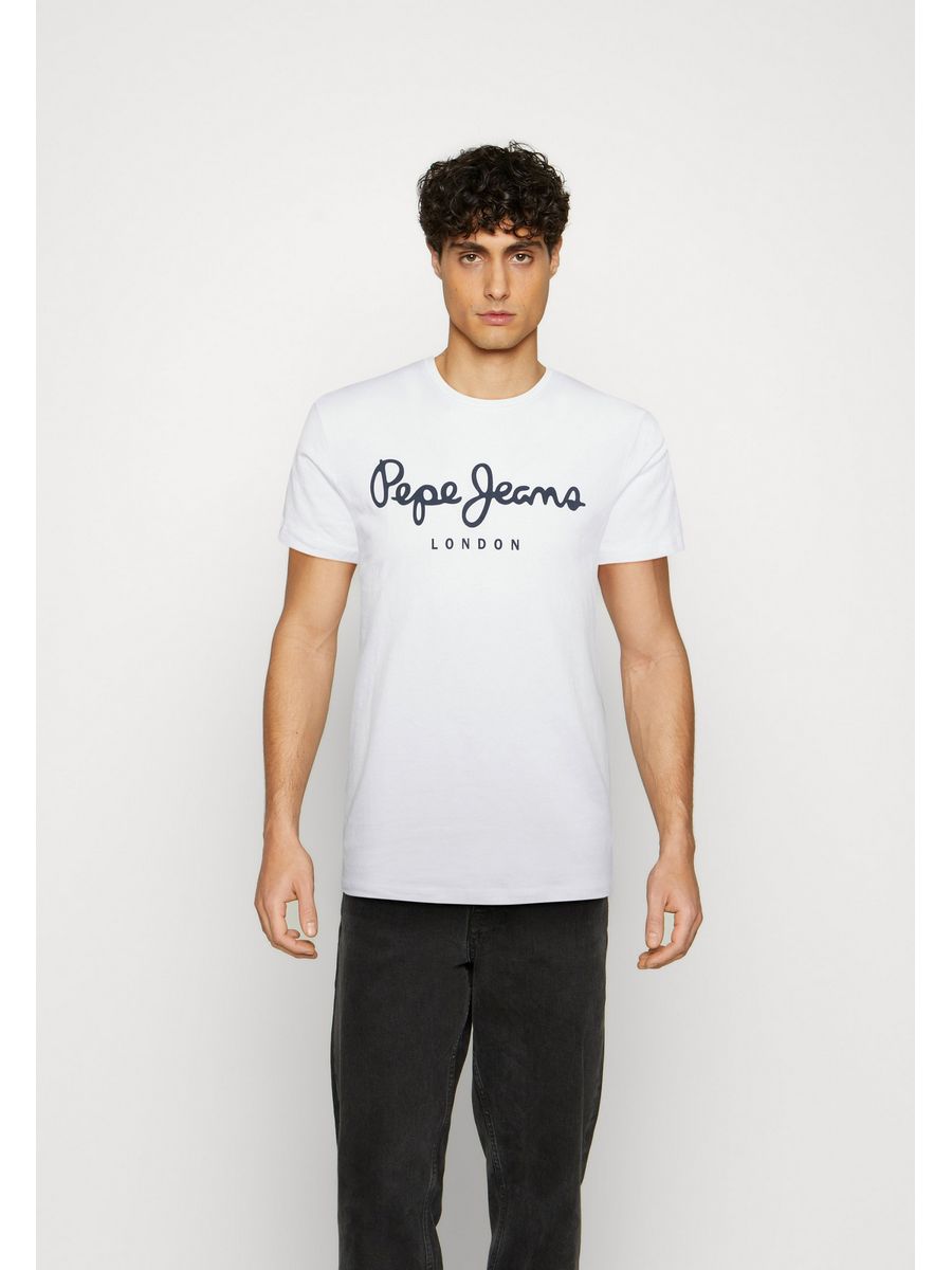 

Футболка мужская Pepe Jeans PE122O0FF белая XS, Белый, PE122O0FF