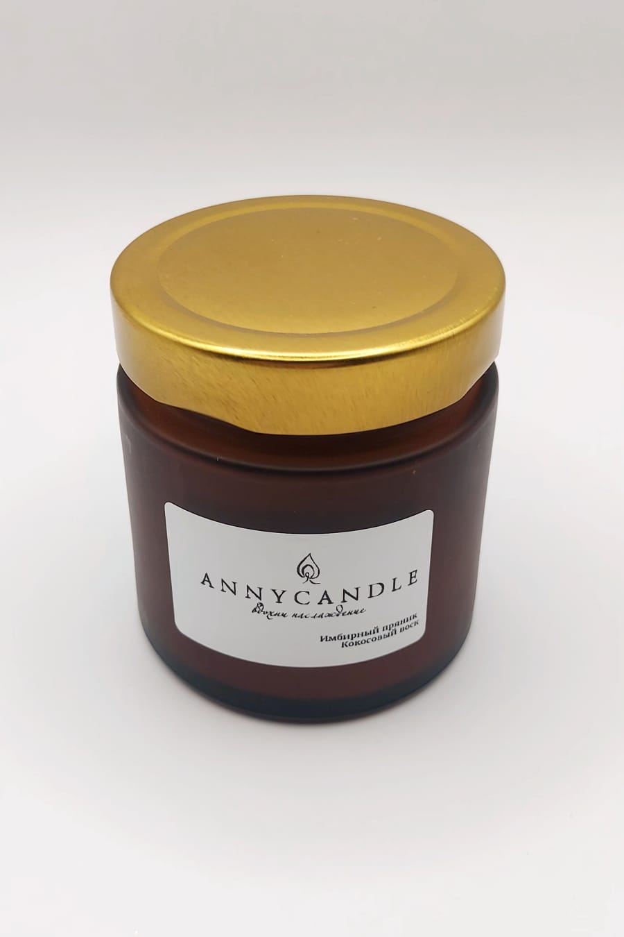 

Ароматическая свеча Annycandle Имбирный пряник, В банке