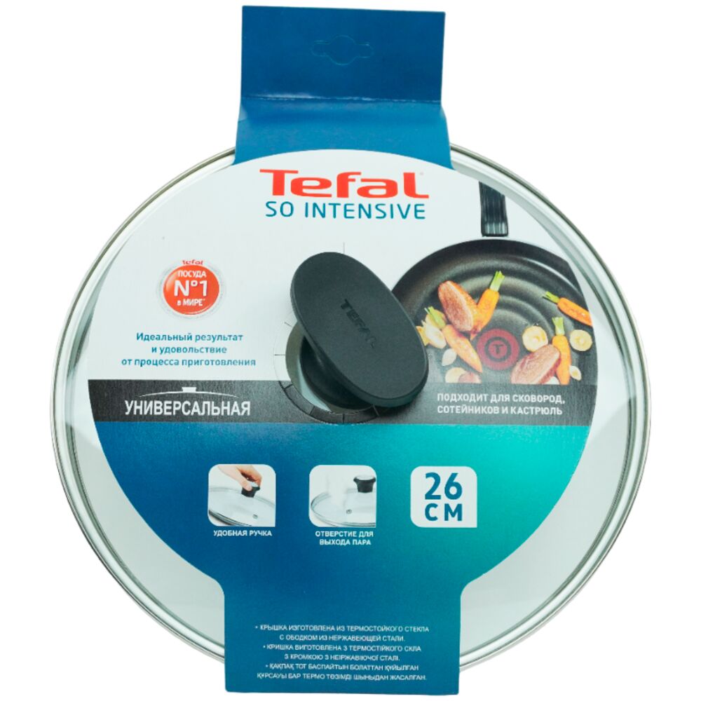 

Крышка стеклянная Tefal 04161726 (26 см.)