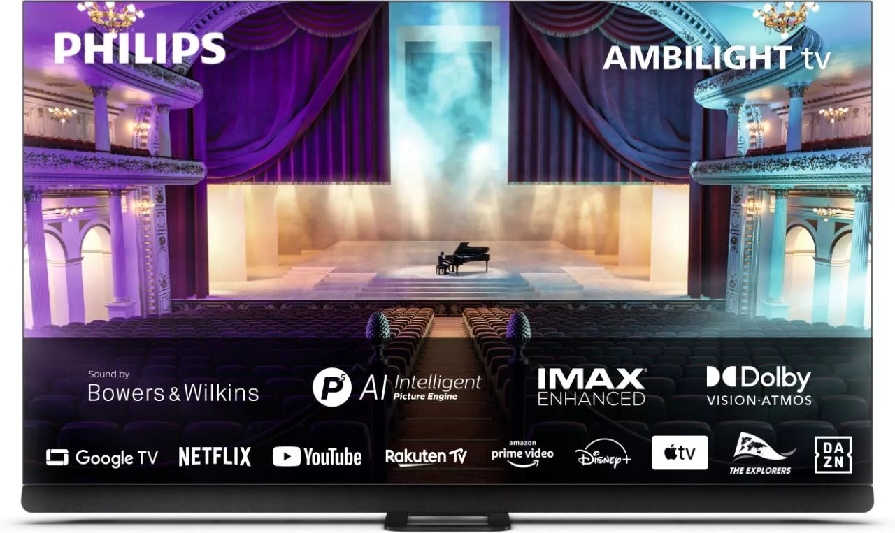 

Телевизор Philips 65OLED908, 65"(165 см), UHD 4K, Черный, 65OLED908