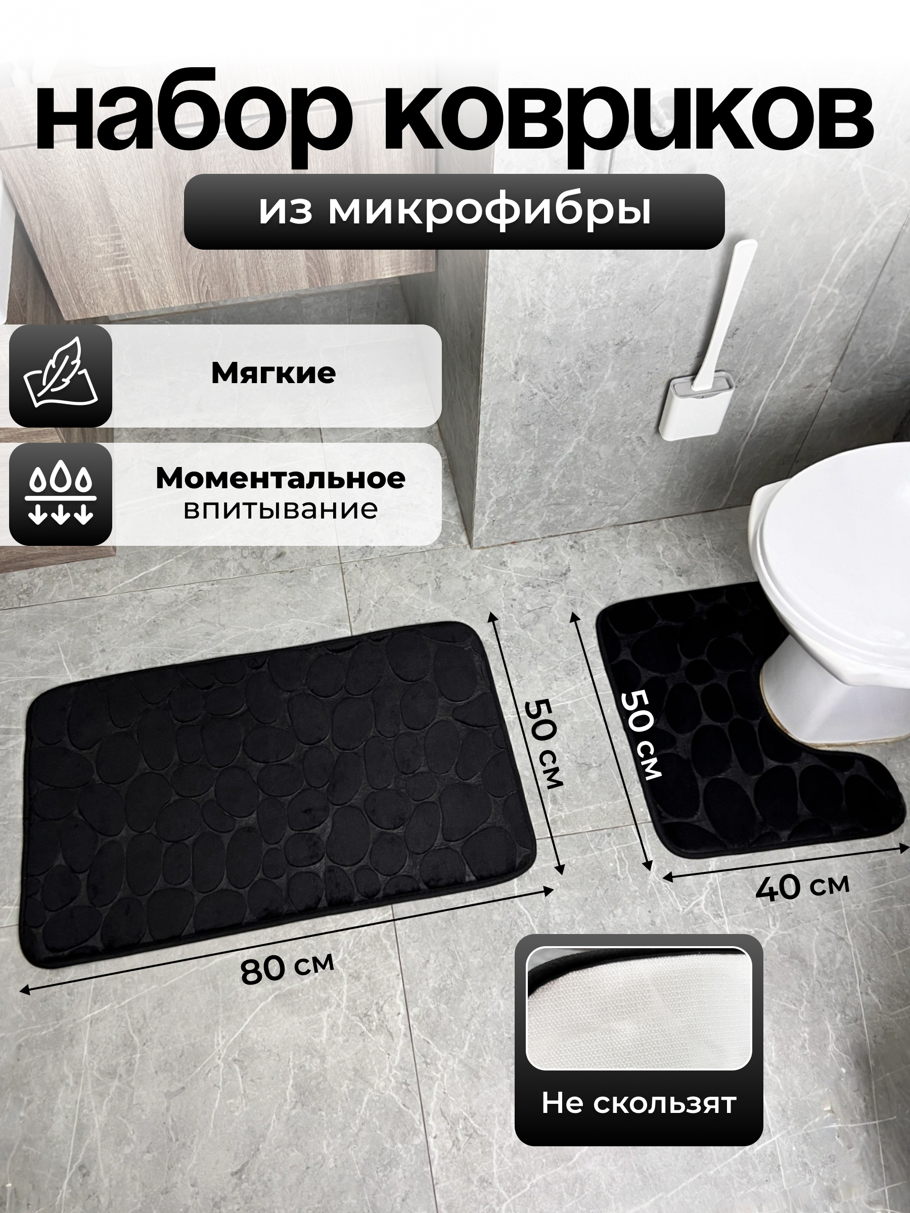 

Коврик для йоги YogaMat синий 180x60 см, к01
