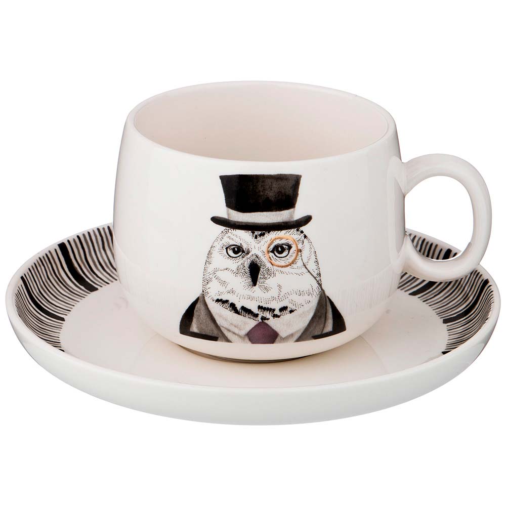 

Чайная пара на 1 персону FASHION ANIMALS 2 ПР. 450 МЛ Lefard