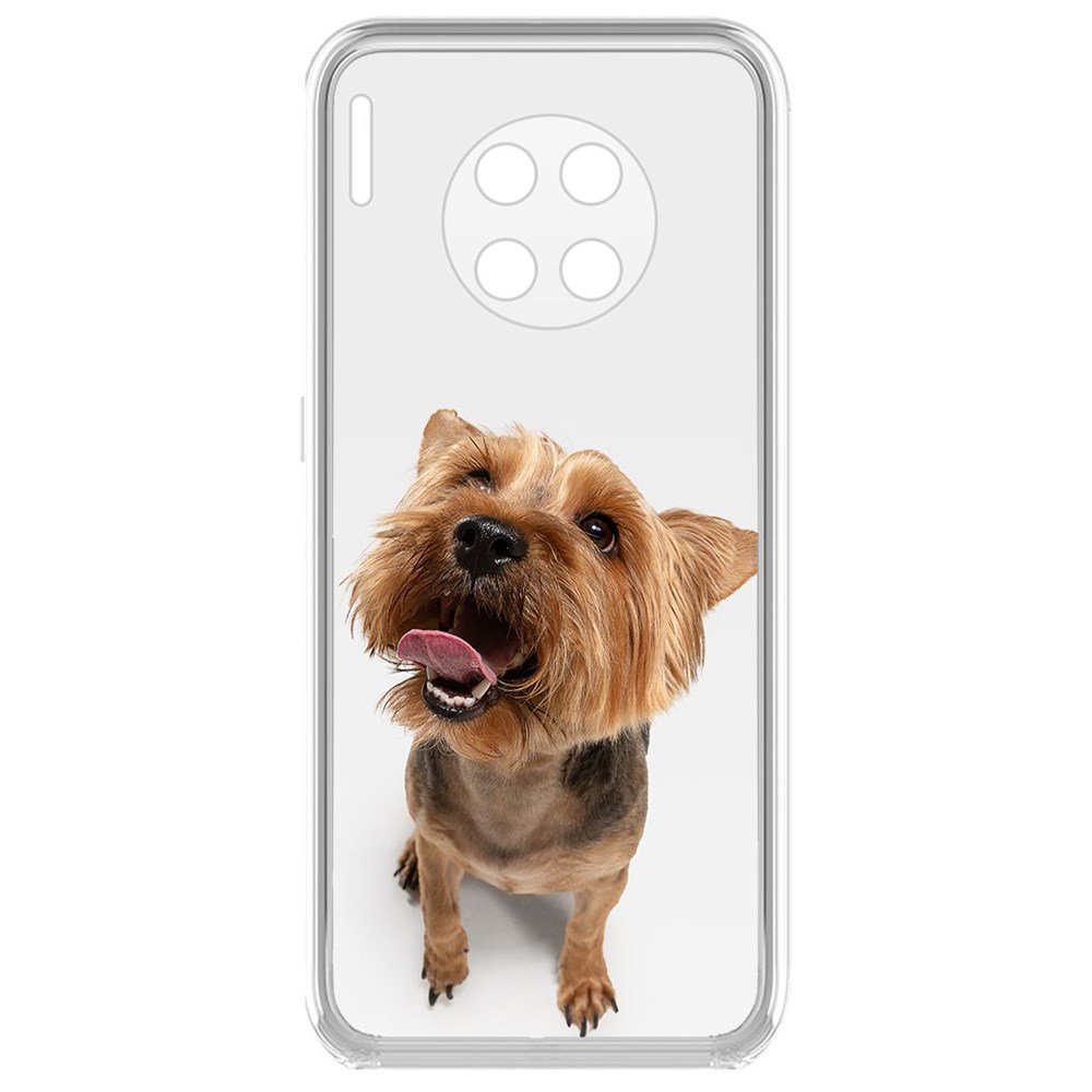 

Чехол-накладка Йоркширский терьер для Huawei Mate 30, Прозрачный