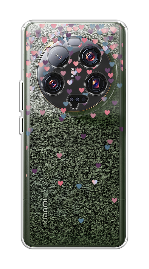 

Чехол на Xiaomi 13 ultra "Посыпка сердечки", Розовый;фиолетовый, 318650-3