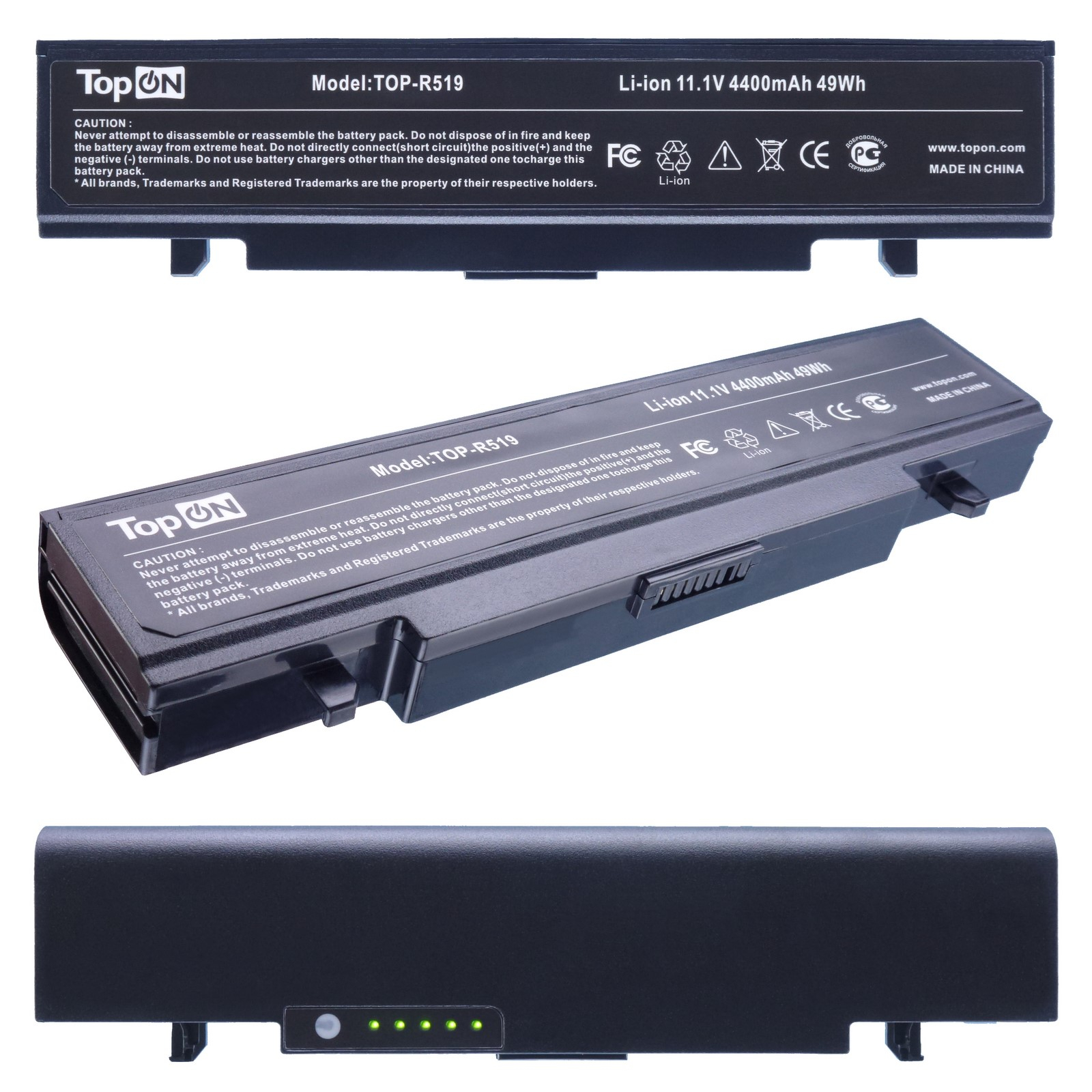 

Аккумулятор для Samsung NT-300V 11.1V 4400mAh TopON