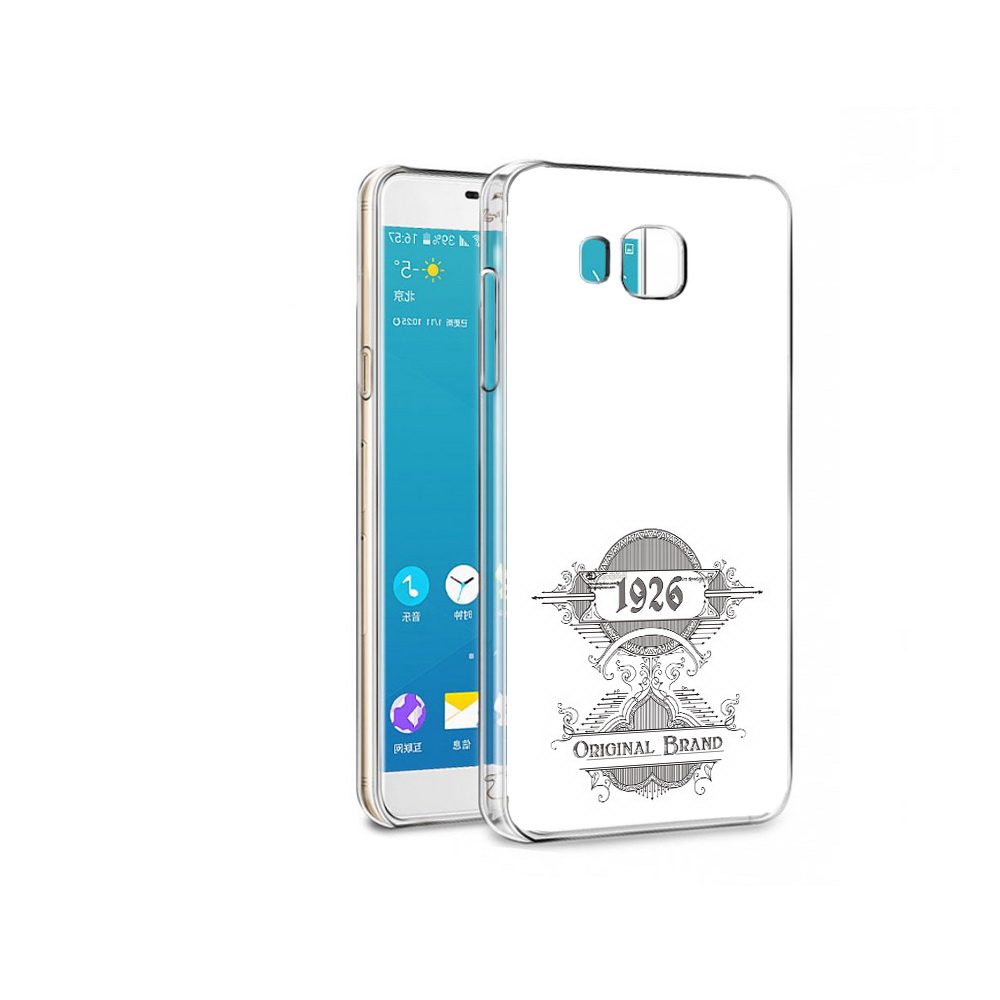 

Чехол MyPads Tocco для Samsung Galaxy C7 Pro логотип черно белый (PT74619.550.446), Прозрачный, Tocco