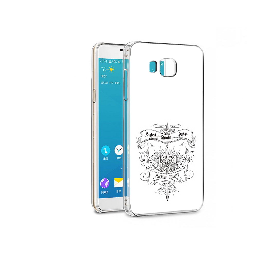 

Чехол MyPads Tocco для Samsung Galaxy C7 Pro логотип 1851 год (PT74619.550.444), Прозрачный, Tocco
