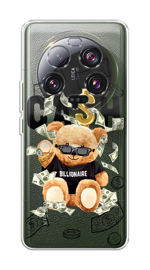

Чехол на Xiaomi 13 ultra "Big cash", Черный;серый;бежевый, 318650-6