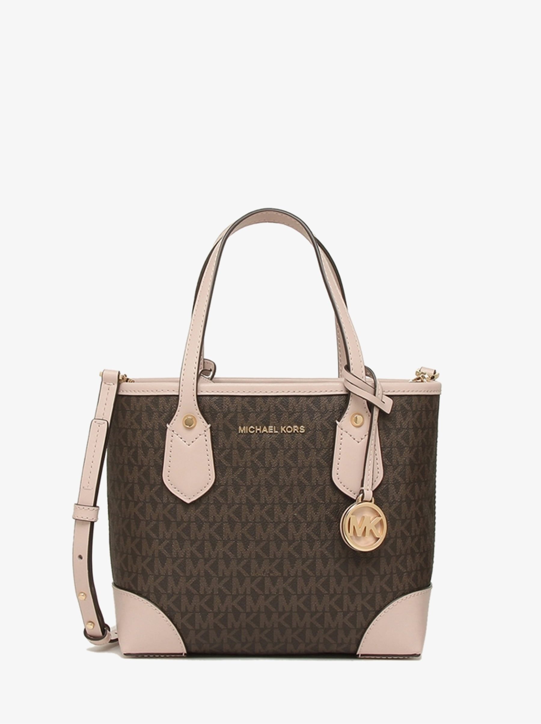 

Сумка женская Michael Kors Eva_B00383 коричневая;розовая, Белый, Eva_B00383