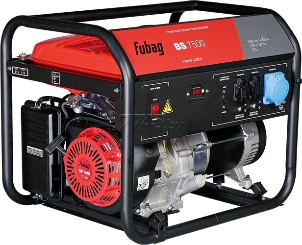 Бензиновый генератор FUBAG BS 7500 (мощность 7,3 кВа, 230 В), 641032