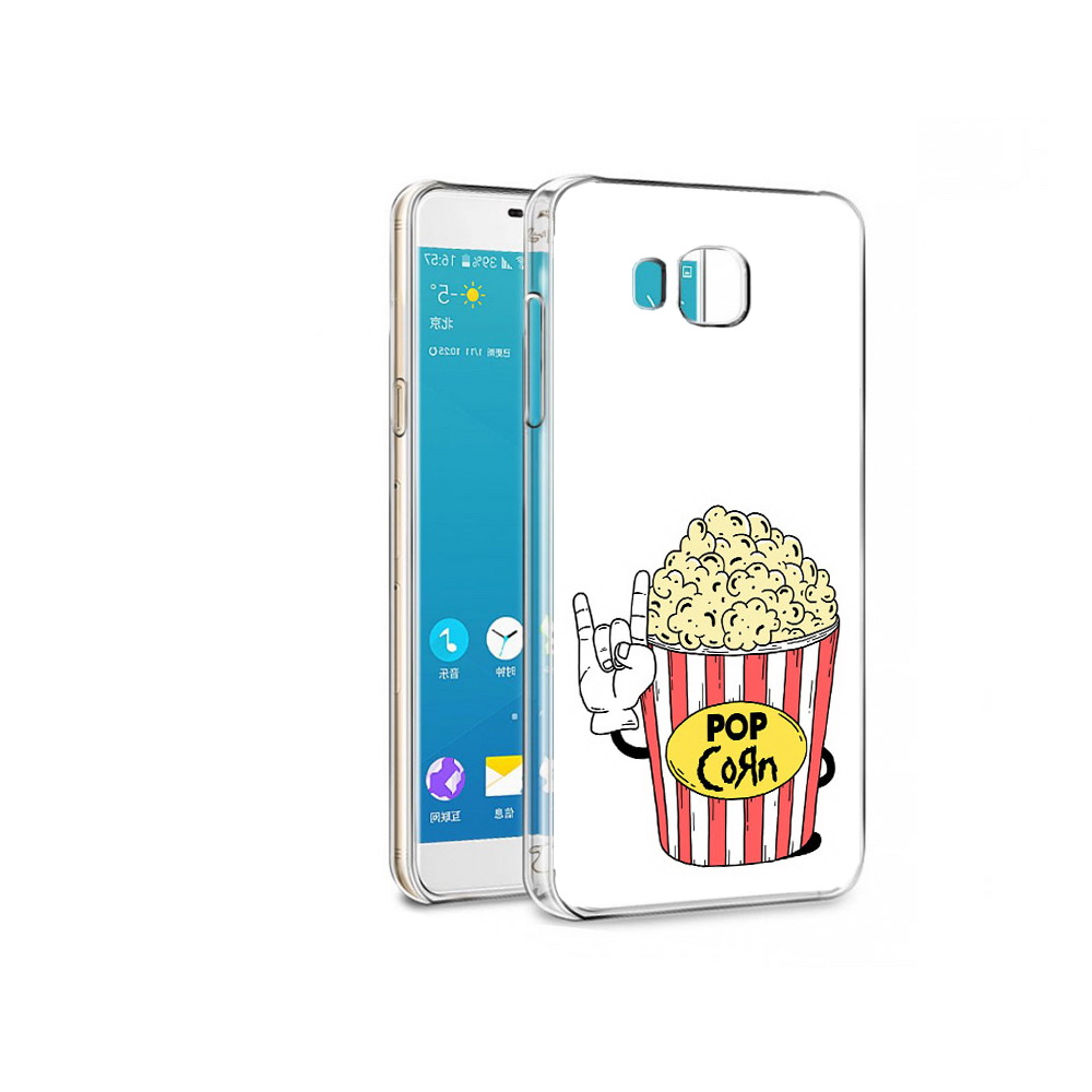 

Чехол MyPads Tocco для Samsung Galaxy C7 Pro крутой попкорн (PT74619.550.427), Прозрачный, Tocco