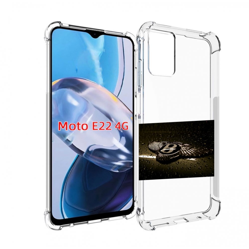 

Чехол MyPads бентли bentley 2 мужской для Motorola Moto E22 4G / E22i 4G, Прозрачный, Tocco
