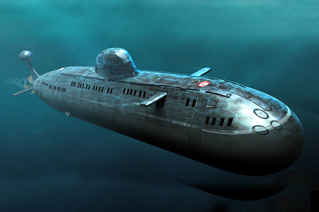 

Сборная модель Hobby Boss 1/350 Soviet Navy Victor III Class(Project 671RTMK) SSN 83529
