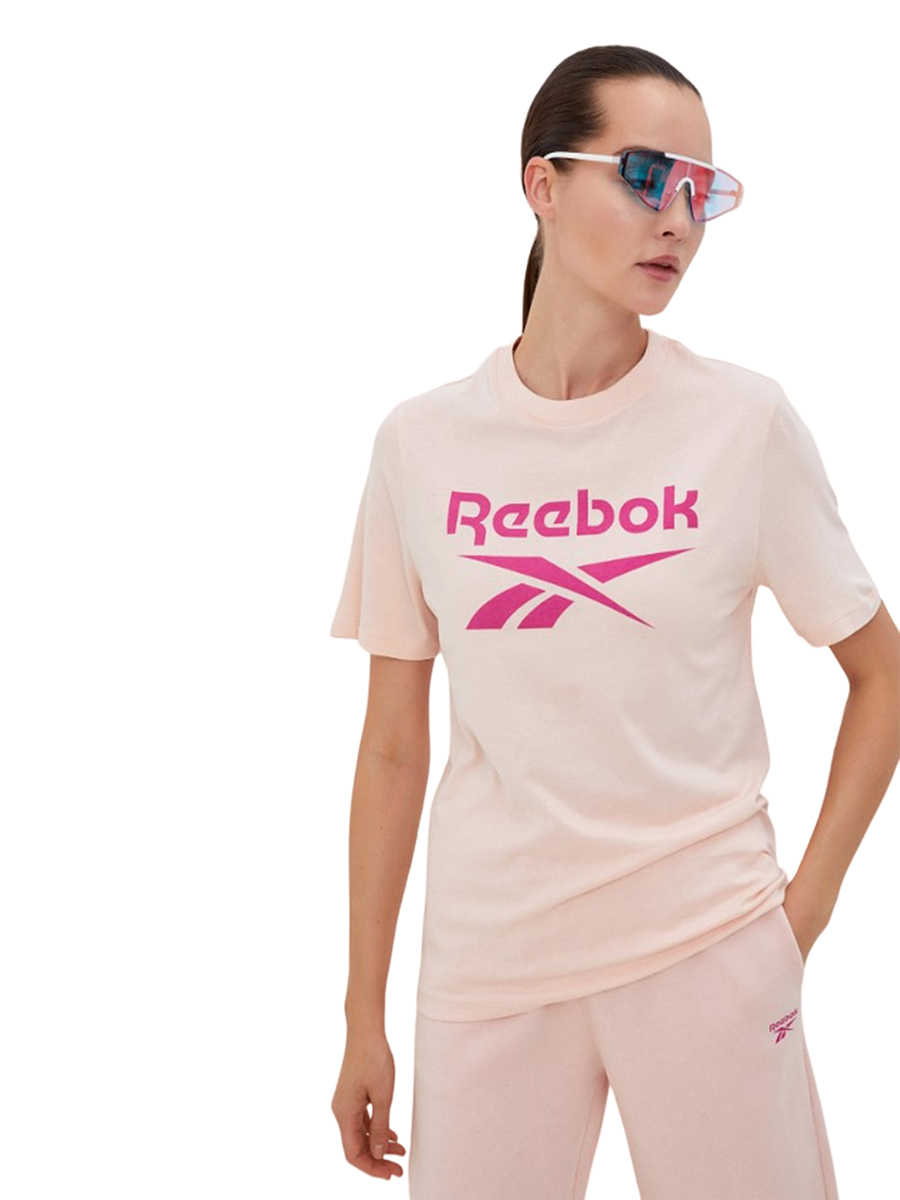 Футболка женская Reebok IM4090 розовая XL