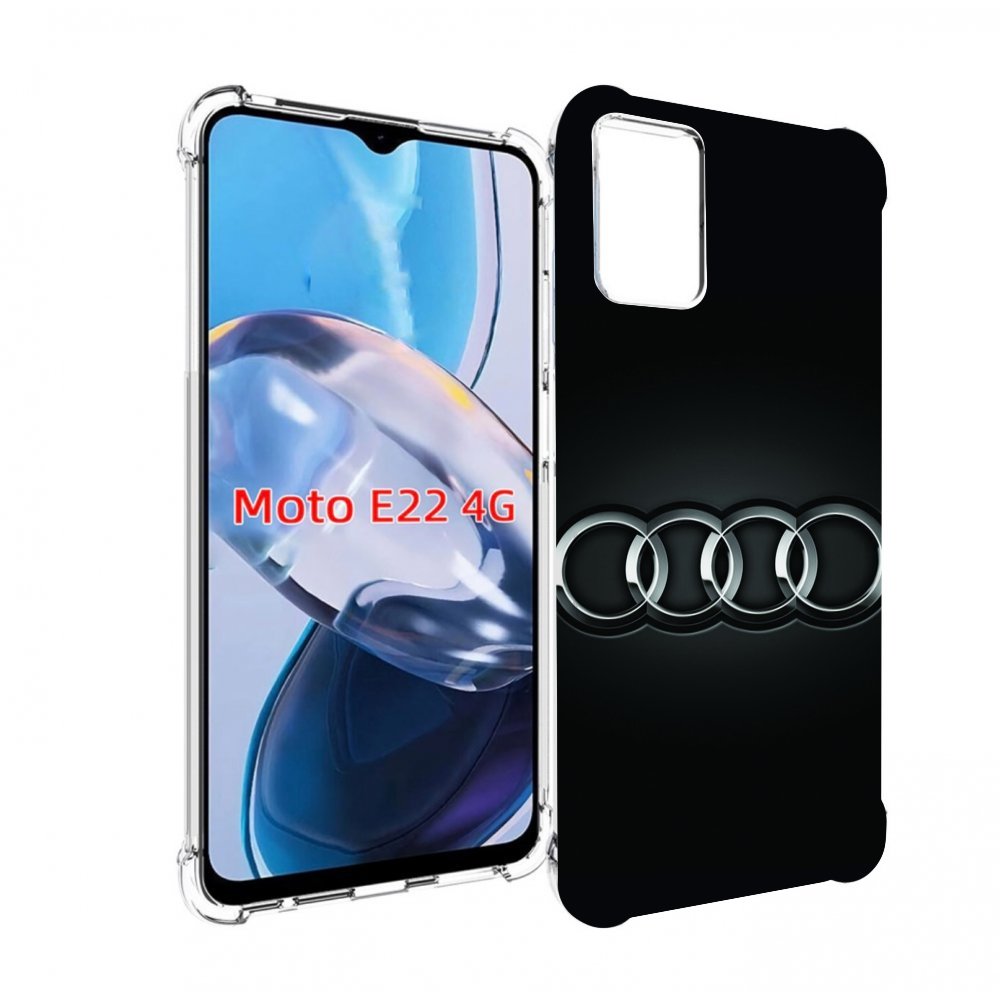 

Чехол MyPads ауди audi 2 для Motorola Moto E22 4G / E22i 4G, Прозрачный, Tocco