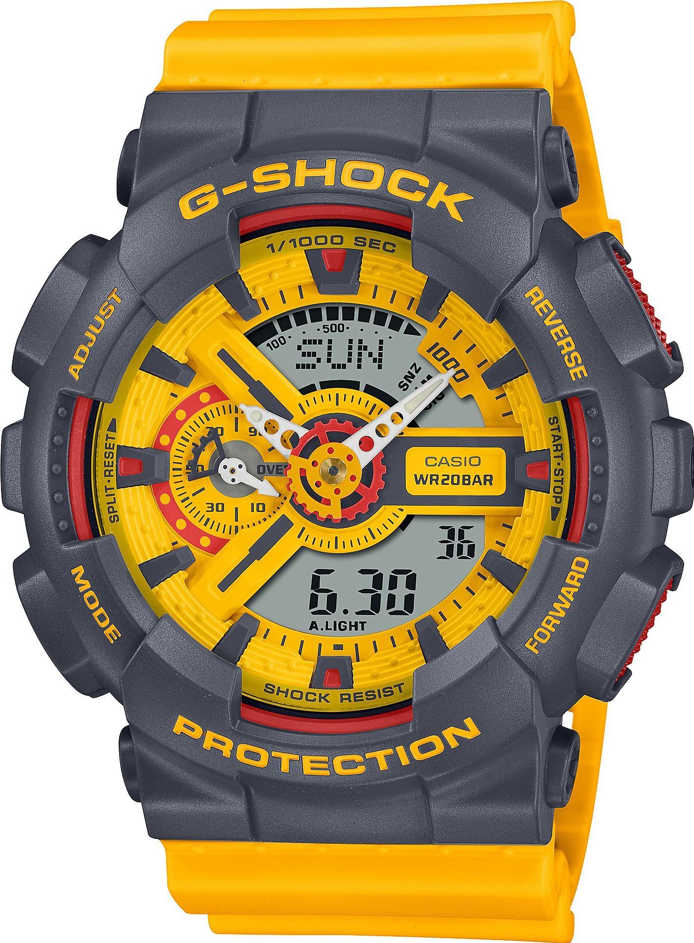 

Наручные часы мужские Casio GA-110Y-9A, GA-110Y-9A