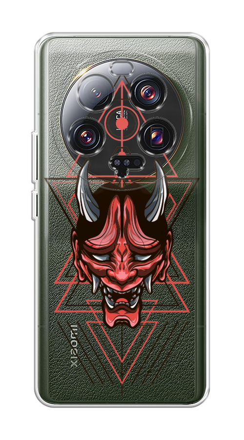 

Чехол на Xiaomi 13 ultra "Hanya Oni mask", Серый;красный;черный, 318650-4