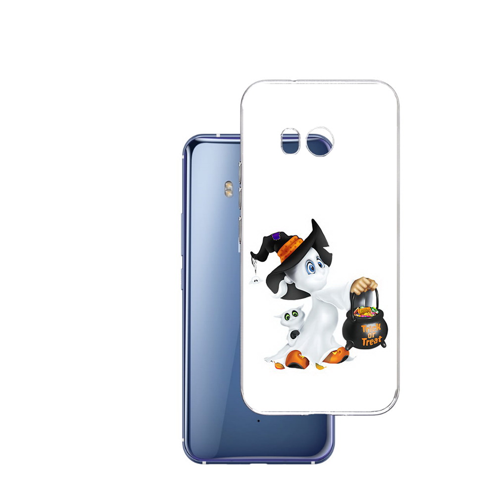 

Чехол MyPads Tocco для HTC U11 Маленький призрак, Прозрачный, Tocco