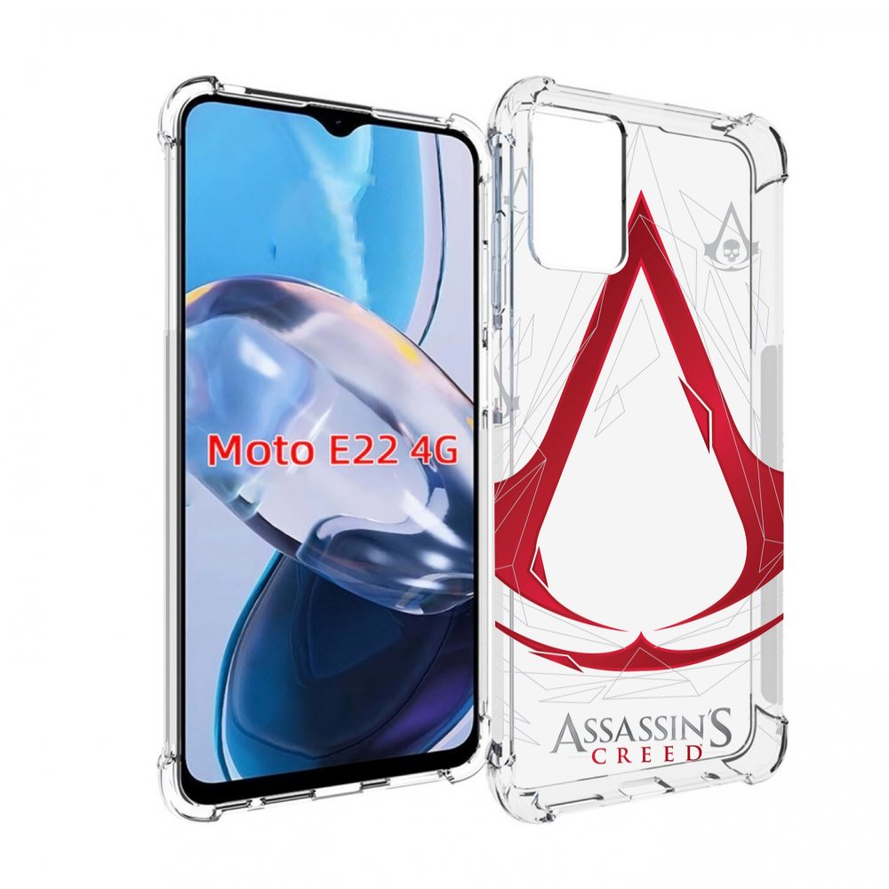 

Чехол MyPads ассасин-крид-знак для Motorola Moto E22 4G / E22i 4G, Прозрачный, Tocco