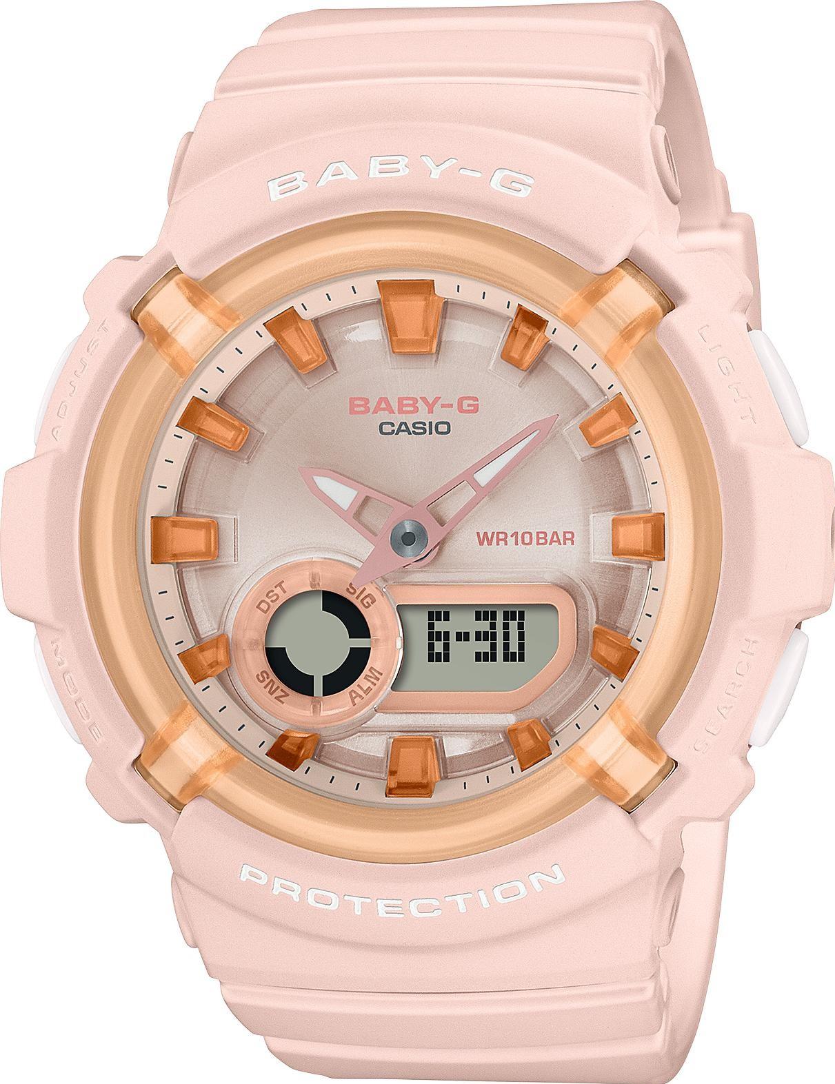 

Наручные часы женские Casio BGA-280SW-4A, BGA-280SW-4A