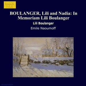 

In Memoriam Lili Boulanger, 1 CD