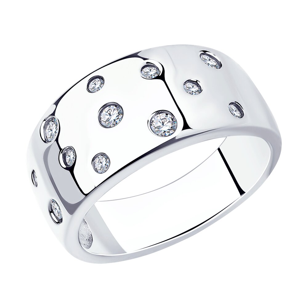 

Кольцо из серебра с фианитом р. , Diamant 94-110-01516-1, 94-110-01516-1