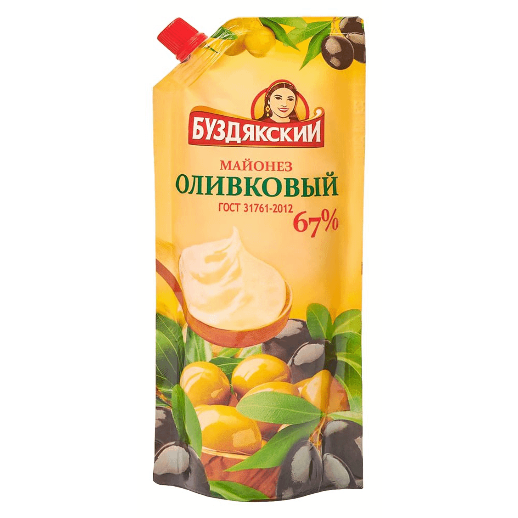 

Майонез Буздякский Оливковый 67% 190 мл