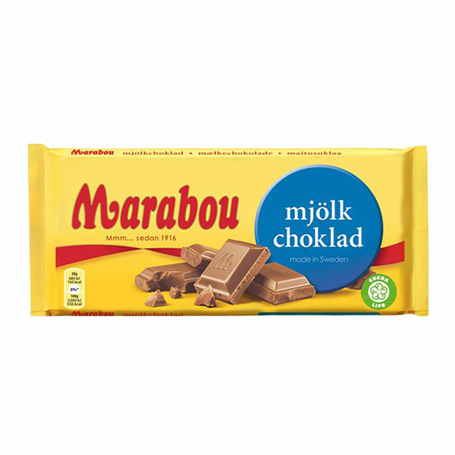 Шоколад Marabou молочный 100 г