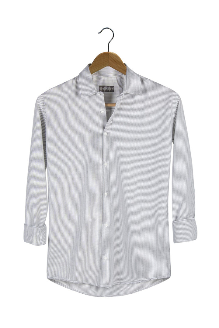 

Рубашка мужская Terapi Men 25616 серая 3XL (доставка из-за рубежа), 25616