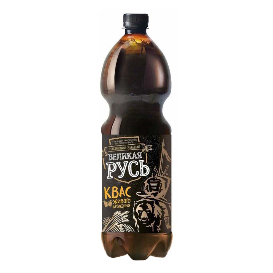 

Квас хлебный Великая Русь Оригинальный 1,5 л