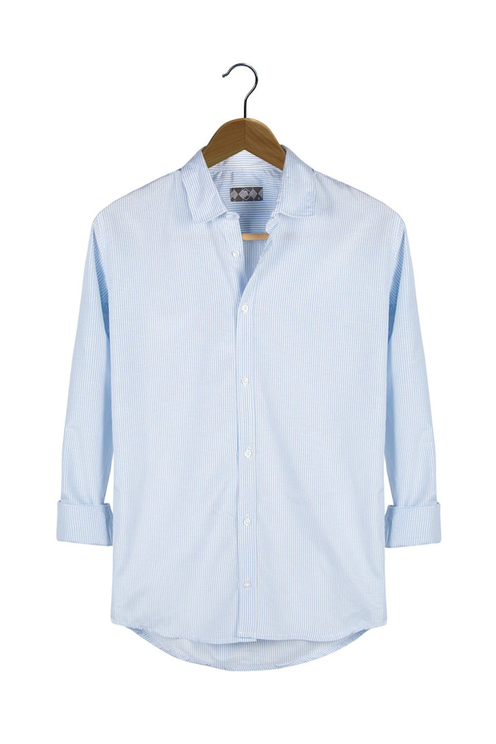 

Рубашка мужская Terapi Men 25614 синяя 3XL (доставка из-за рубежа), 25614