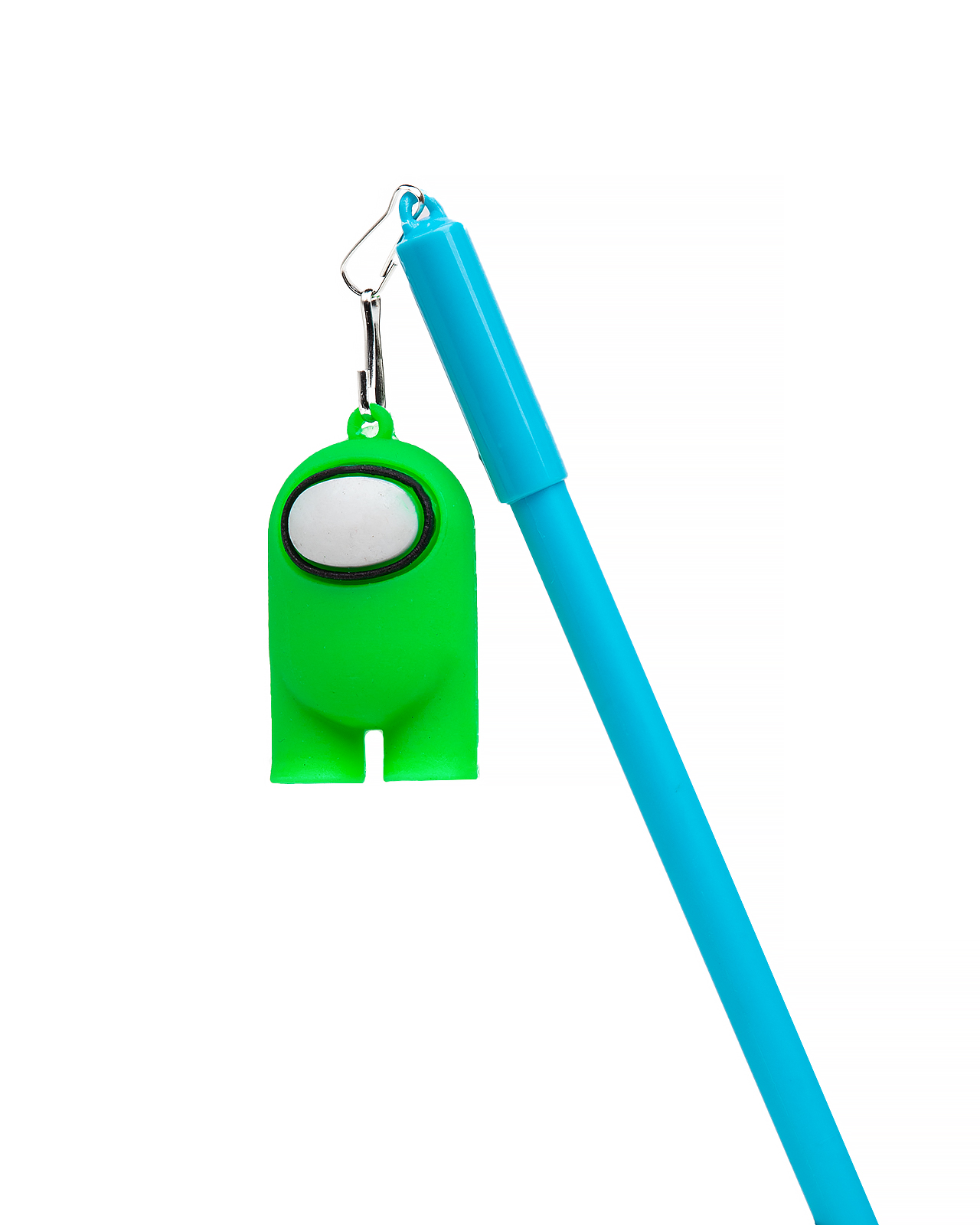 

Ручка шариковая wellywell Among Us Pen_Brelok_AmongUs_Green, синяя, 1 шт.