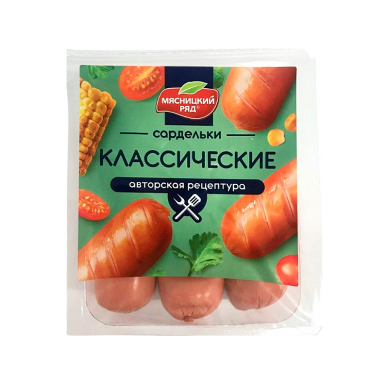 

Сардельки Мясницкий Ряд Классические вареные охлажденные 360 г
