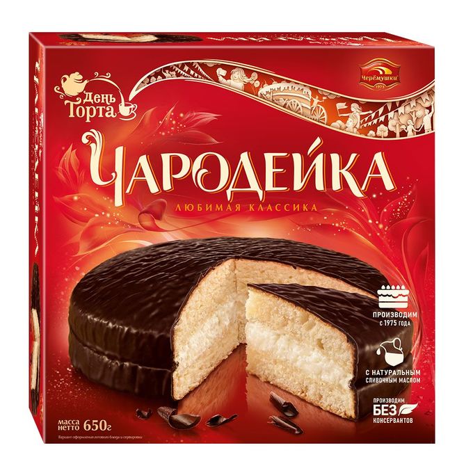 

Торт Чародейка 500 г