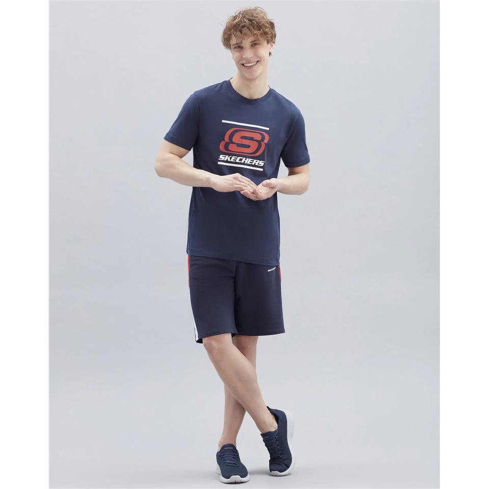 

Футболка мужская Skechers 8683030009513 синяя S (доставка из-за рубежа), 8683030009513