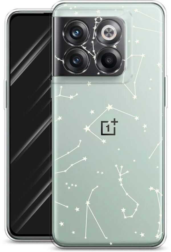 

Чехол Awog на OnePlus Ace Pro / ВанПлас Ace Pro "Созвездия", Белый;прозрачный, 153350-7