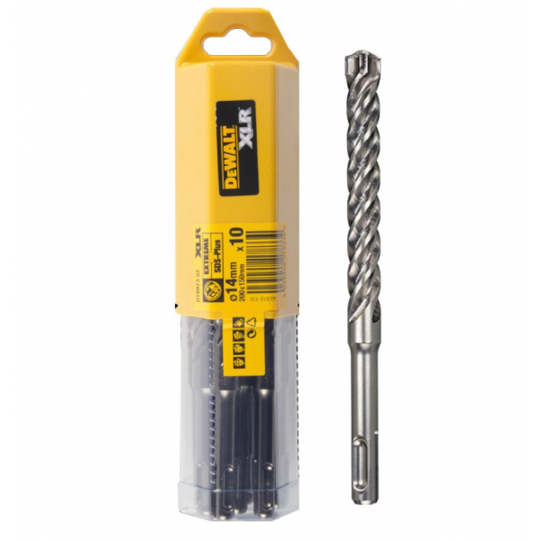 

Бур DEWALT XLR DT8973-QZ, SDS-Plus, 14 x 200 x 150 мм, 10 шт.