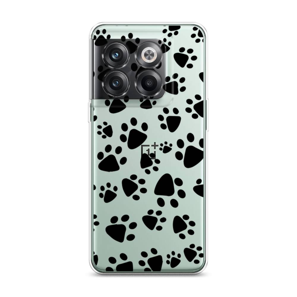 

Чехол Awog на OnePlus Ace Pro / ВанПлас Ace Pro "Лапки черные", 153350-2