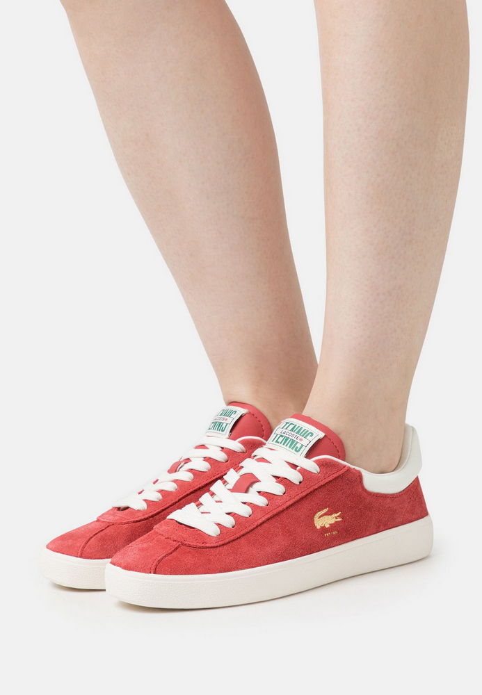 

Кеды женские Lacoste LA211A0Q8 красные 36 EU, Красный, LA211A0Q8