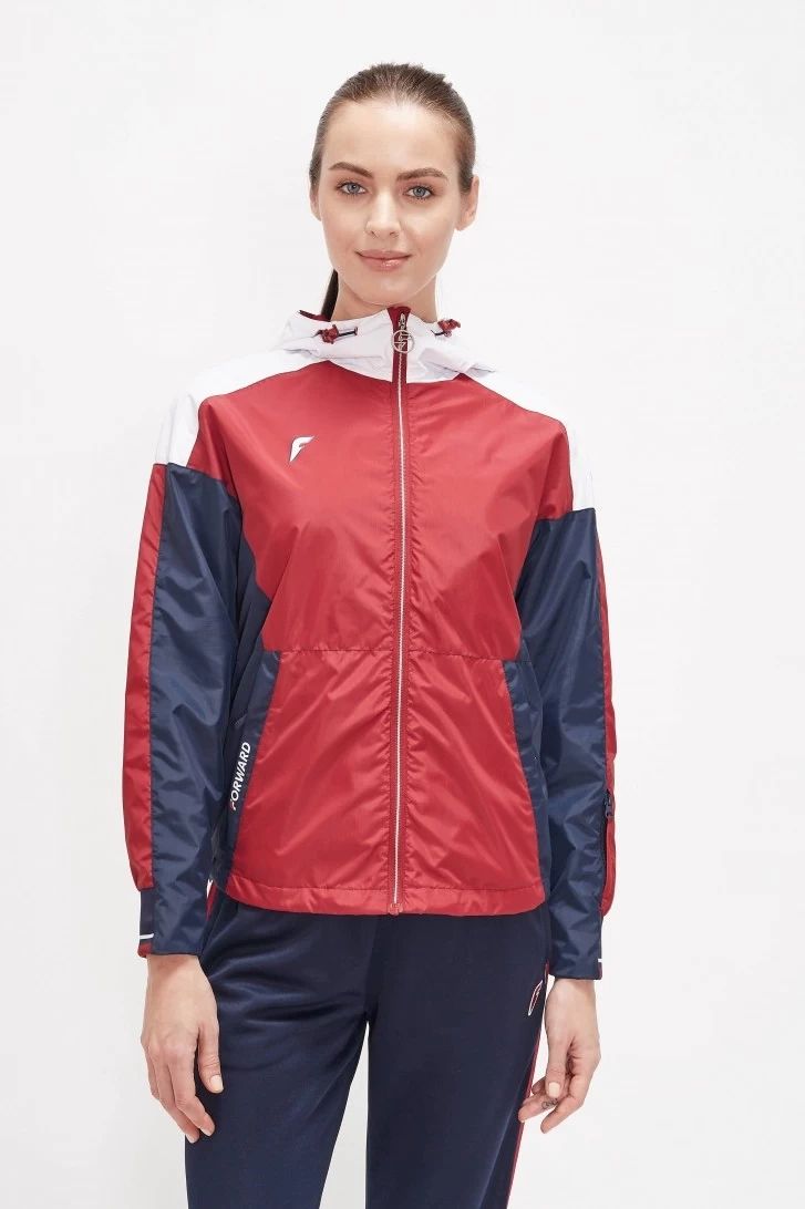 Ветровка женская Forward w02110g красная XS