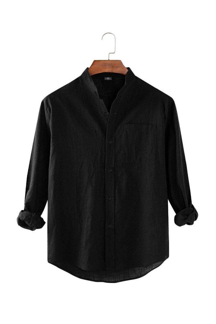 

Рубашка мужская Terapi Men 25592 черная L (доставка из-за рубежа), 25592