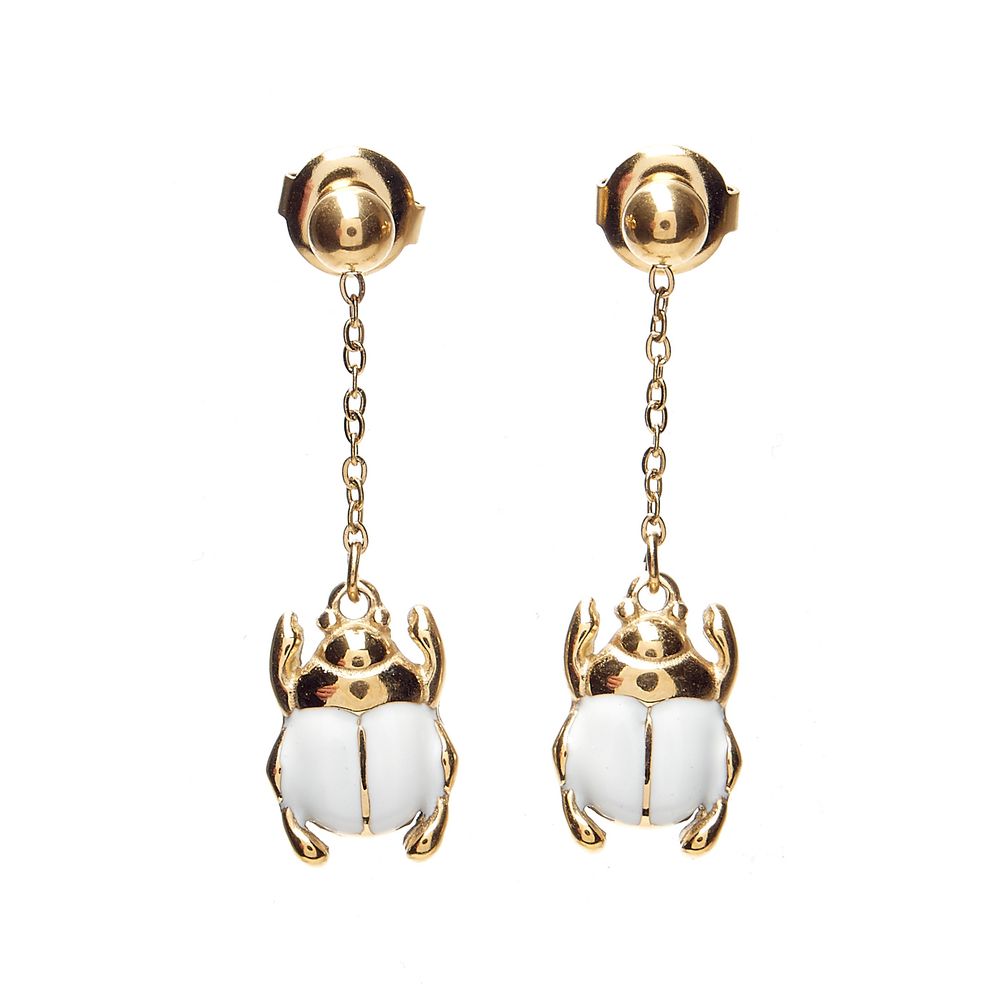 

Серьги из бижутерного сплава с эмалью Moon Paris MIK-1902-006, MIK-1902-006