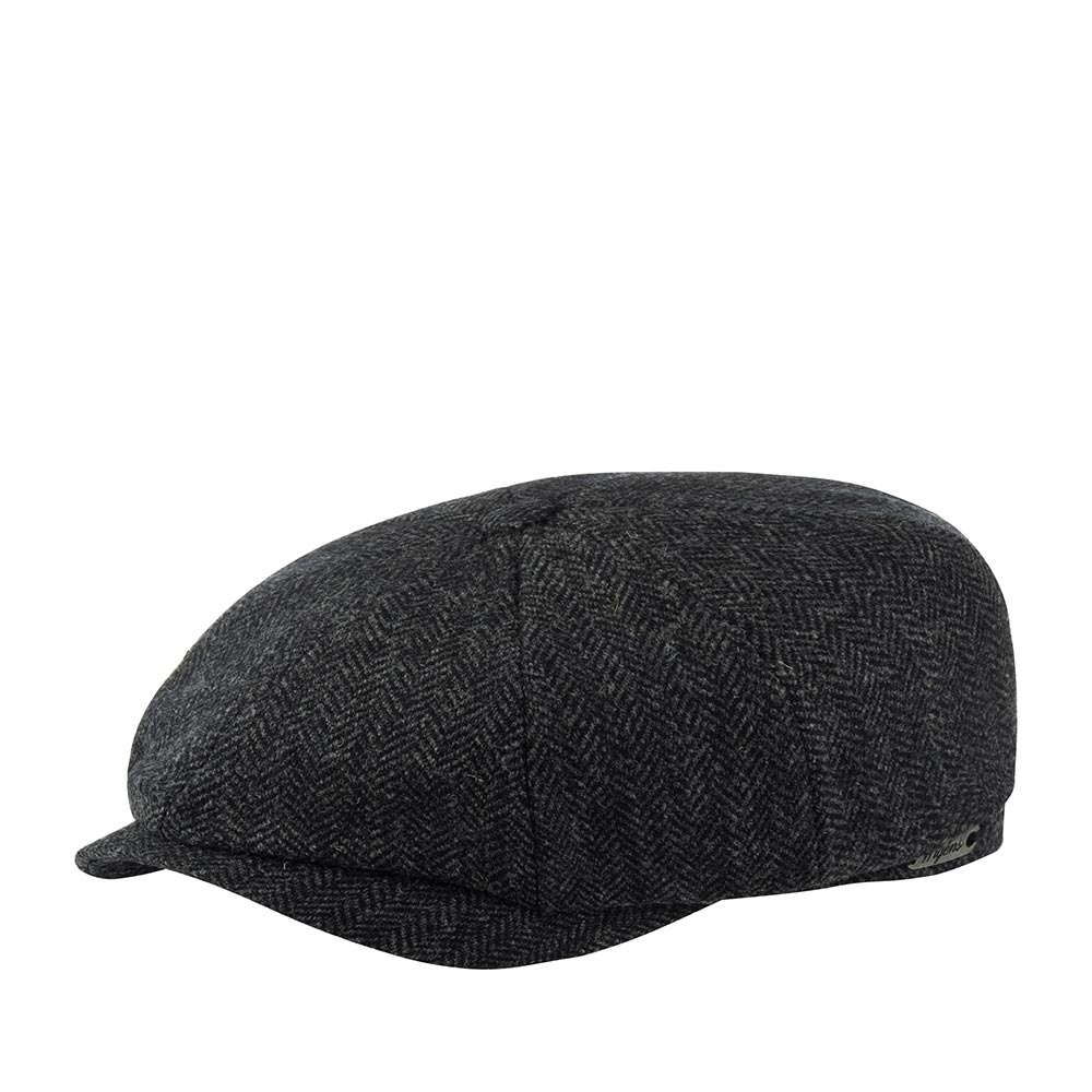 Кепка восьмиклинка унисекс Wigens 101155 NEWSBOY CLASSIC CAP темно-серая, р.61