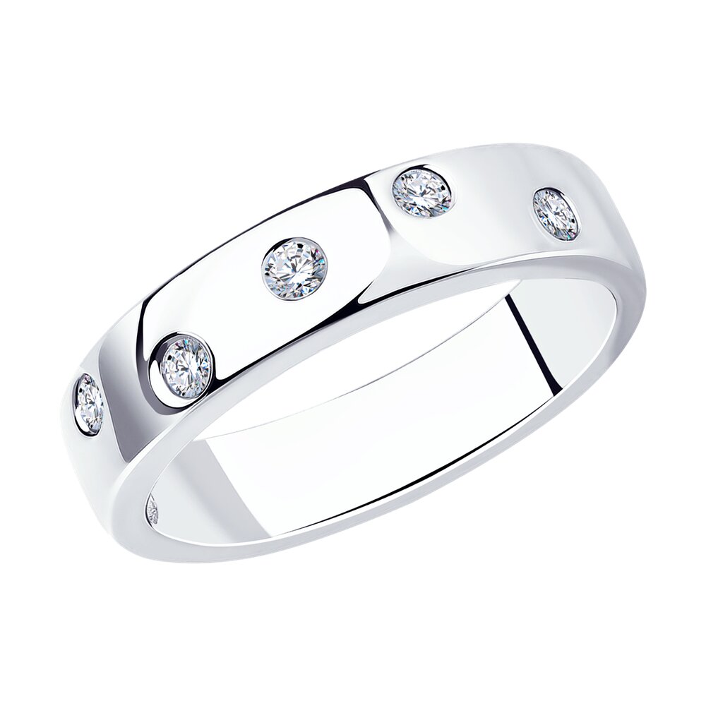 

Кольцо из серебра р. 16,5 Diamant 94-110-01515-1, фианит, 94-110-01515-1