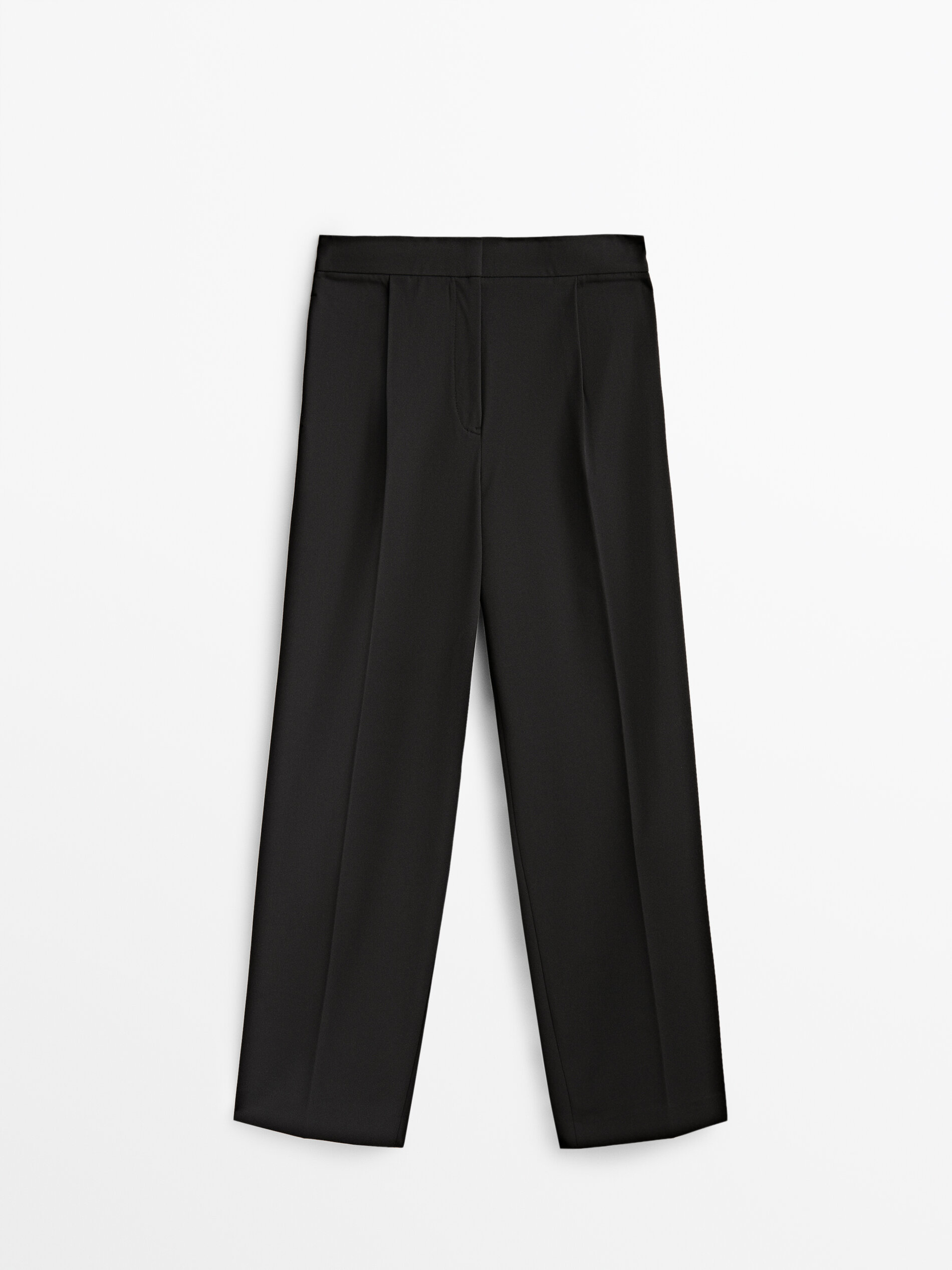

Брюки женские Massimo Dutti 05060960800 черные 34, 05060960800